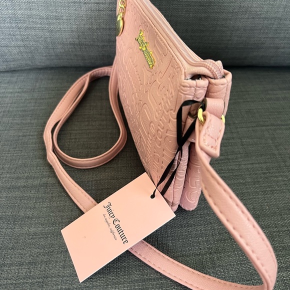 NWT JUICY COUTURE SMALL LOGO CROSSBODY BAG PURSE - Picture 4 of 9